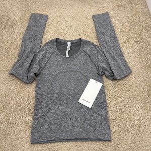 NWT Lululemon Swiftly Tech Long Sleeve. Race Length. Size 2.  BRAND NEW WITH TAG